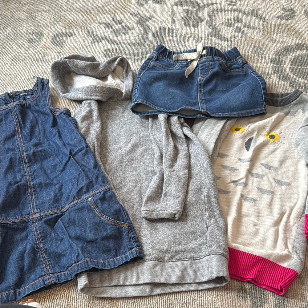 Gray and Blue Kids Shirt by Baby Gap